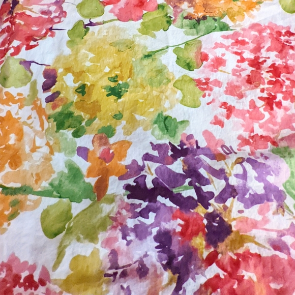 Pier 1 Imports Pillow Shams Stunning Hydrangea Watercolor Designer Covers Pair - Picture 14 of 16